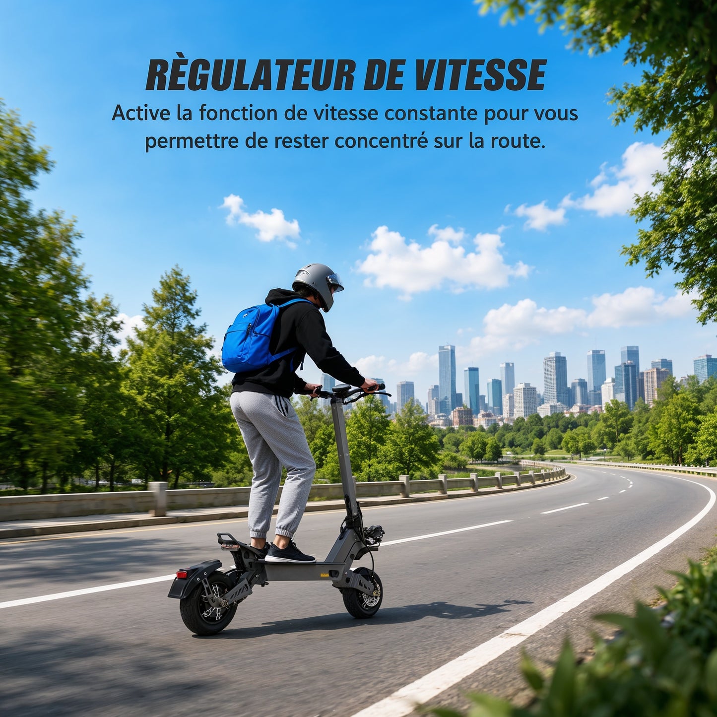 StreetRide VS9 - Trottinette électrique 60V 26Ah double moteur