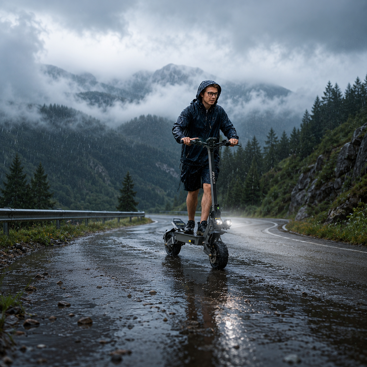 StreetRide VS9 - Trottinette électrique 60V 26Ah double moteur