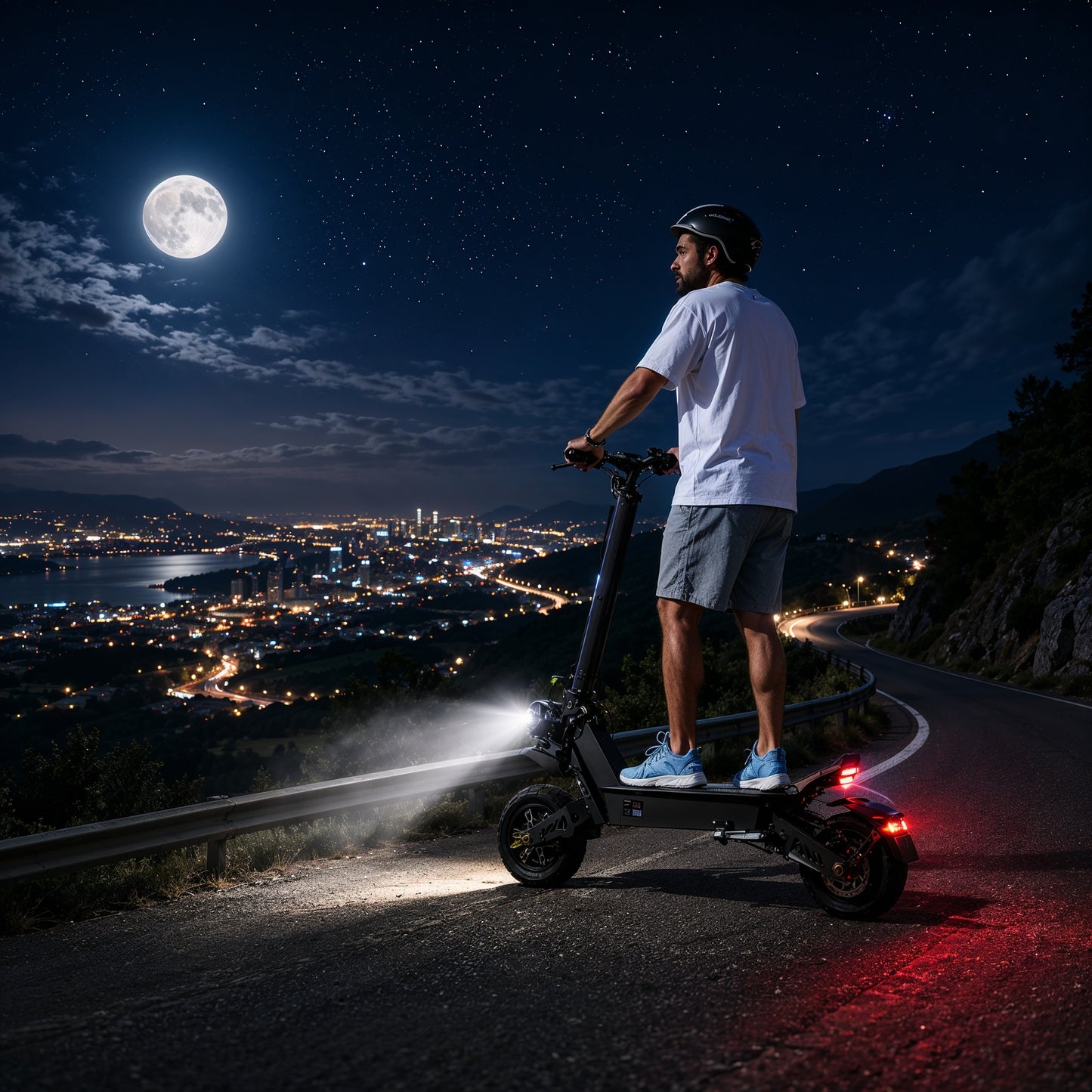 StreetRide VS9 - Trottinette électrique 60V 26Ah double moteur