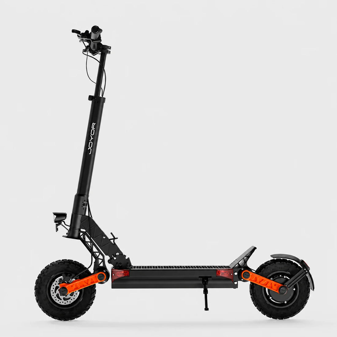 Trottinette électrique 10 pouces Joyor S10-S-Z avec double suspension, profil gauche